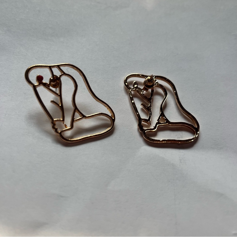 Funky earrings